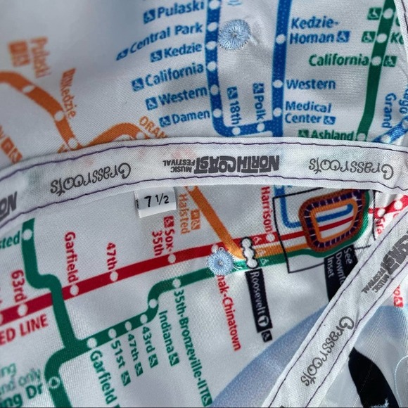 RARE NORTH COAT CHICAGO LIMITED EDITION GRASSROOTS 420 FESTIVAL FITTED HAT - 7.5 - Picture 4 of 12